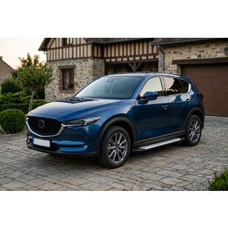 Sidetrin Allmond Grey (2 stk., aluminium) Mazda CX-5 2017–2025 foto 1