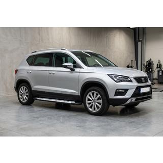 Sidetrin Allmond Grey (2 stk., aluminium) foto 1