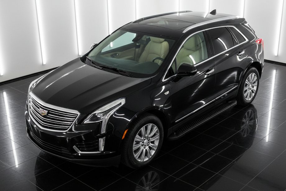 Cadillac XT5 2016– Sidetrin Allmond Black (2 stk., aluminium) Image
