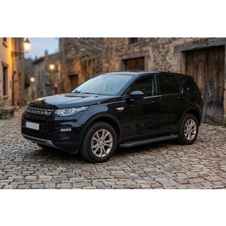 Allmond Black sidetrin (2 stk., aluminium)