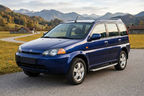Honda HR-V 1998–2006 Sidetrin Fullmond (2 stk., aluminium) foto 1