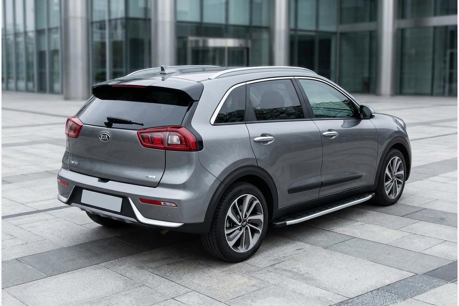 Kia Niro 2016–2021 Sidetrin Fullmond (2 stk., aluminium) Image