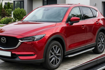 Mazda CX-5 2017–2025 Sidetrin Fullmond (2 stk., aluminium) foto 1