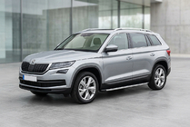 Skoda Kodiaq 2016–2023 Sidetrin Fullmond (2 stk., aluminium) foto 1
