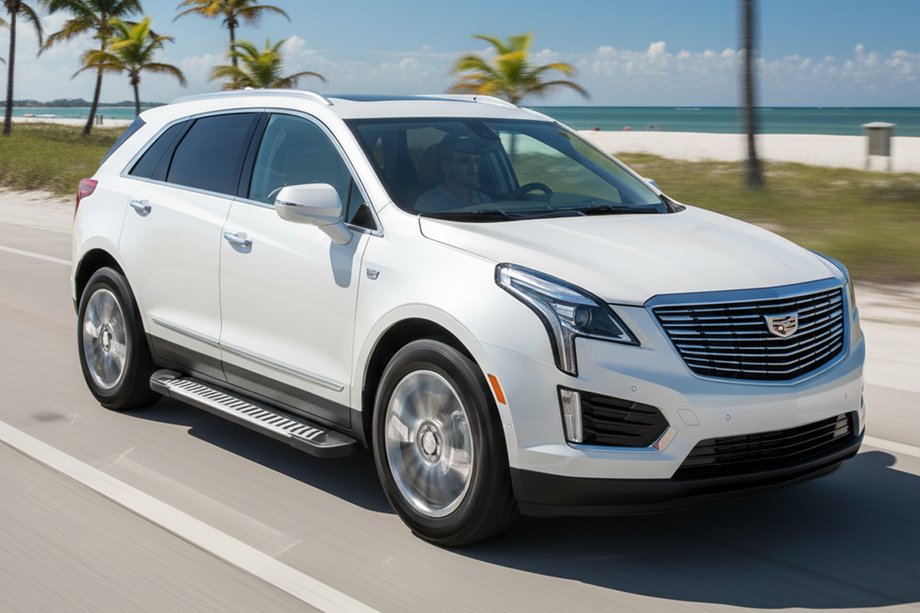 Cadillac XT5 2016– Sidetrin Line (2 stk., aluminium) Image