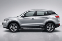 Geely Emgrand X7 2011– Sidetrin Line (2 stk., aluminium) foto 1