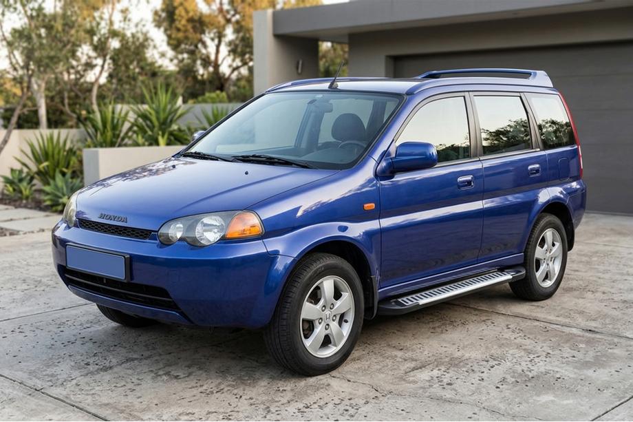 Honda HR-V 1998–2006 Sidetrin Line (2 stk., aluminium) Image