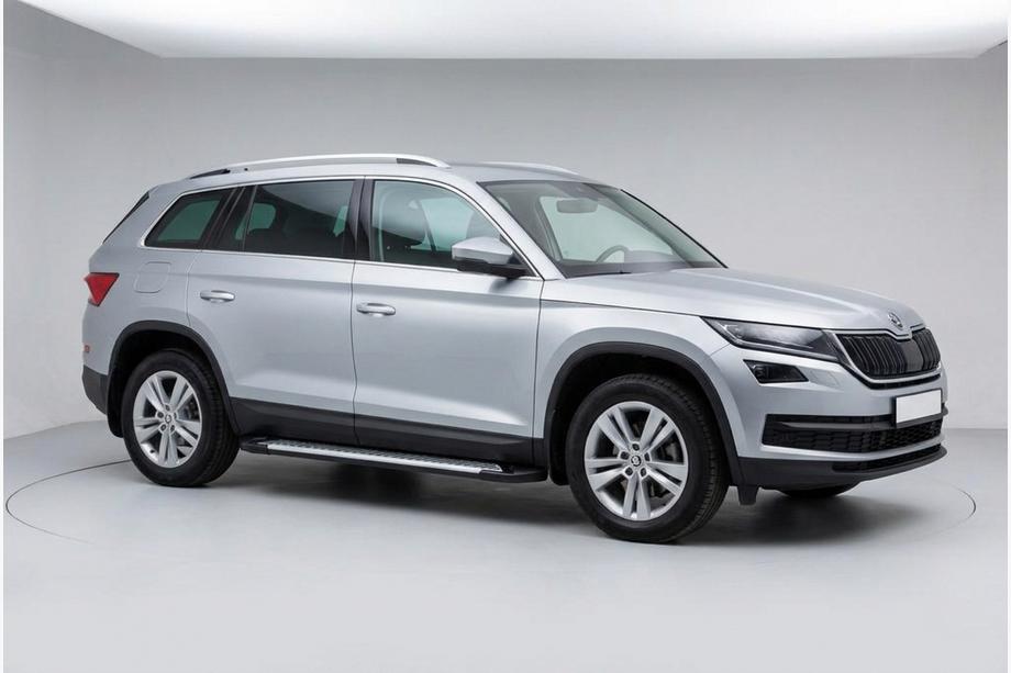 Skoda Kodiaq 2016–2023 Sidetrin Line (2 stk., aluminium) Image