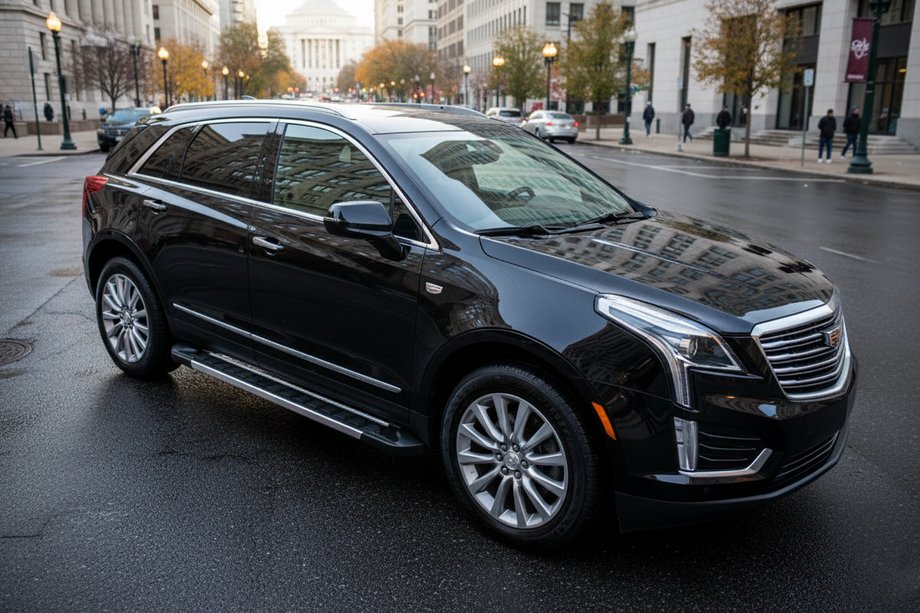 Cadillac XT5 2016– RedLine V1 sidetrin (2 stk., aluminium) Image