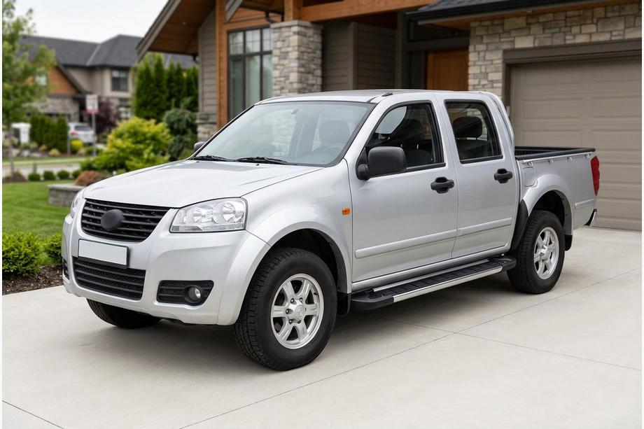 GreatWall Wingle 5 2006– RedLine V1 sidetrin (2 stk., aluminium) Image