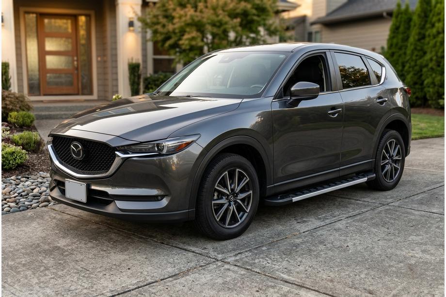Mazda CX-5 2017–2025 RedLine V1 sidetrin (2 stk., aluminium) Image