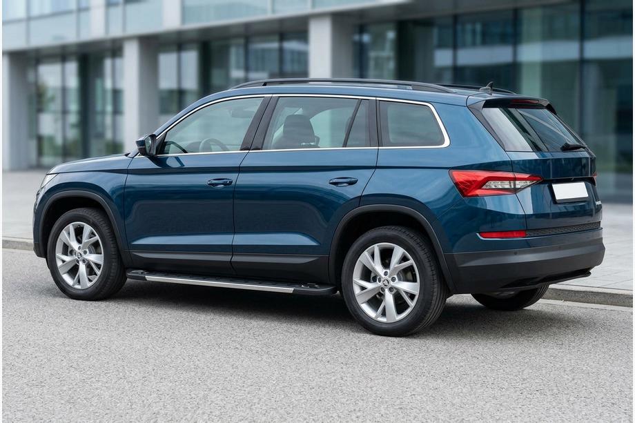 Skoda Kodiaq 2016–2023 RedLine V1 sidetrin (2 stk., aluminium) Image