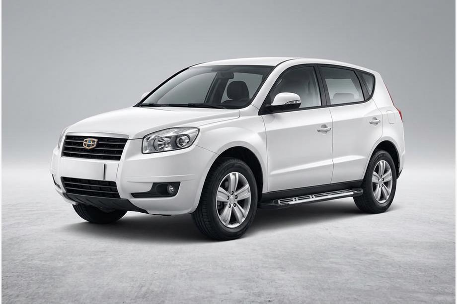 Geely Emgrand X7 2011– Sunrise sidetrin (2 stk., aluminium) Image