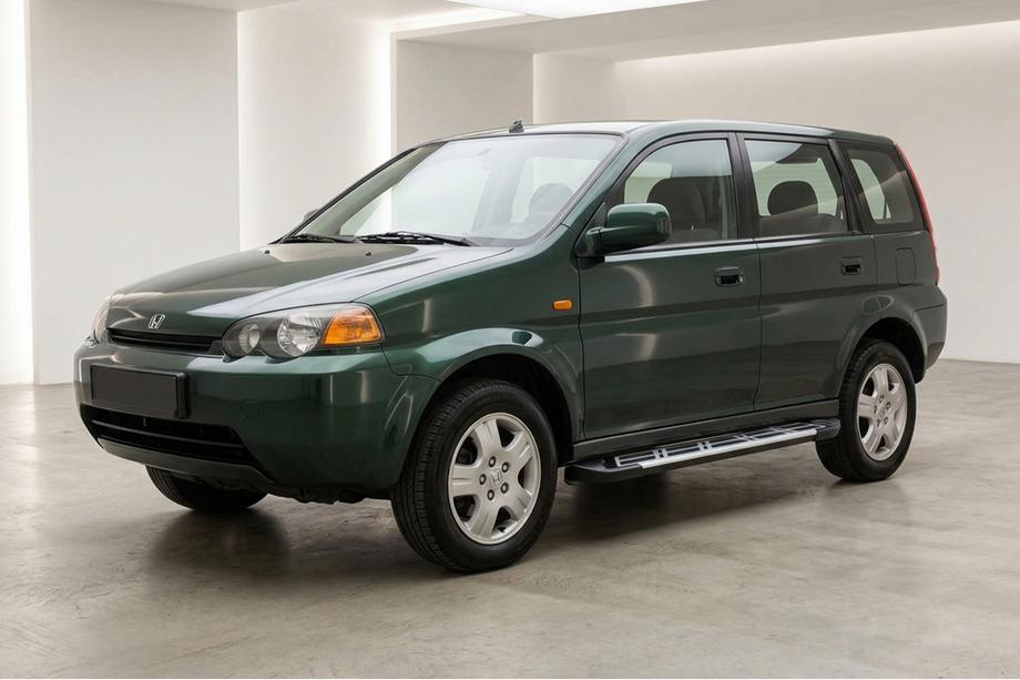 Honda HR-V 1998–2006 Sunrise sidetrin (2 stk., aluminium) Foto 1