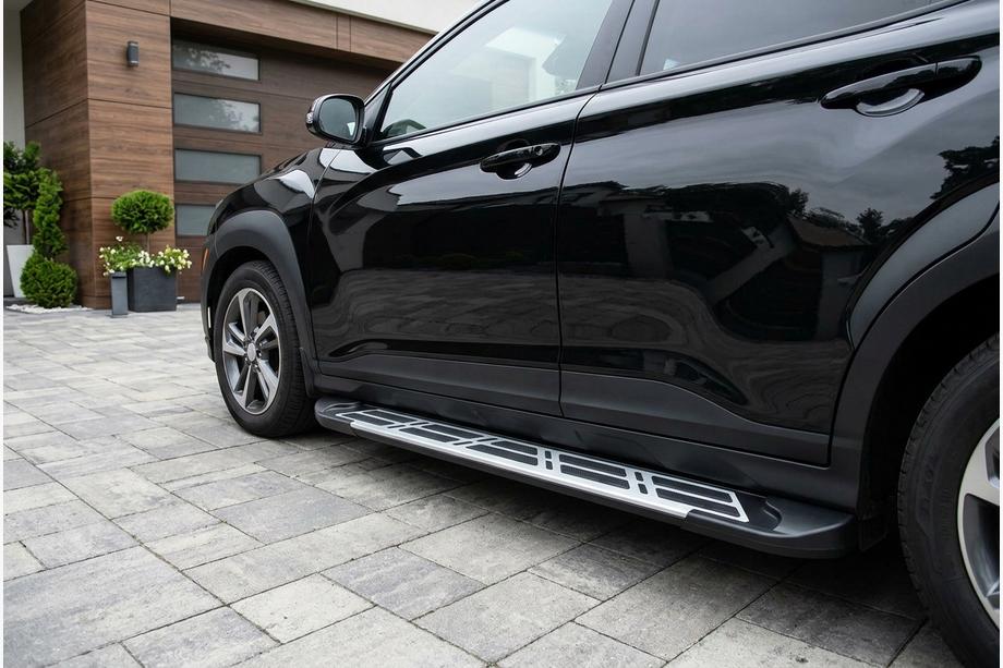 Hyundai Kona 2017–2023 Sunrise sidetrin (2 stk., aluminium) Image