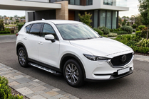 Mazda CX-5 2017–2025 Sunrise sidetrin (2 stk., aluminium) foto 1