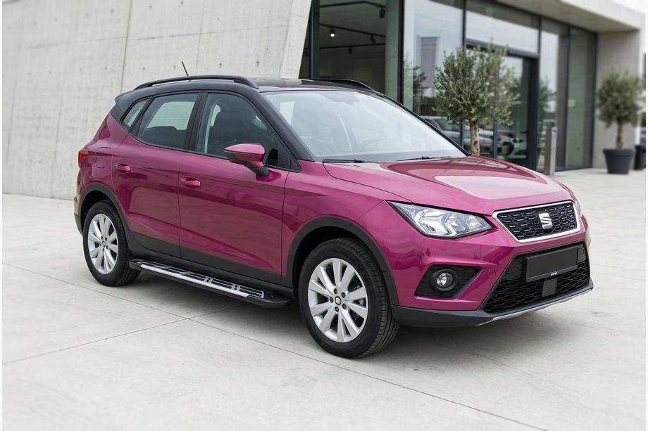 Seat Arona 2017– Sunrise sidetrin (2 stk., aluminium) Image