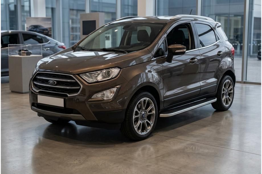 Ford Ecosport 2013–2022 Sidetrin Tayga Grey (2 stk., aluminium) Foto 1