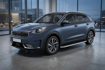 Kia Niro 2016–2021 Sidetrin Tayga Grey (2 stk., aluminium) foto 1