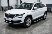 Skoda Kodiaq 2016–2023 Sidetrin Tayga Grey (2 stk., aluminium) foto 1