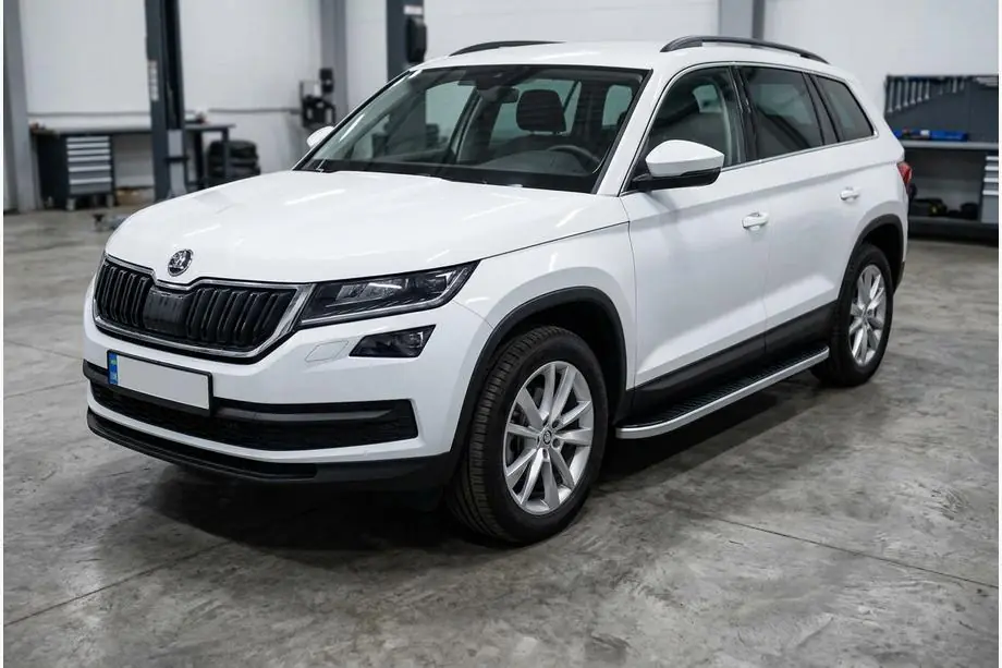 Skoda Kodiaq 2016–2023 Sidetrin Tayga Grey (2 stk., aluminium) Image