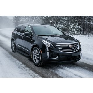 Sidetrin Tayga Black (2 stk., aluminium) Cadillac XT5 2016– foto 1