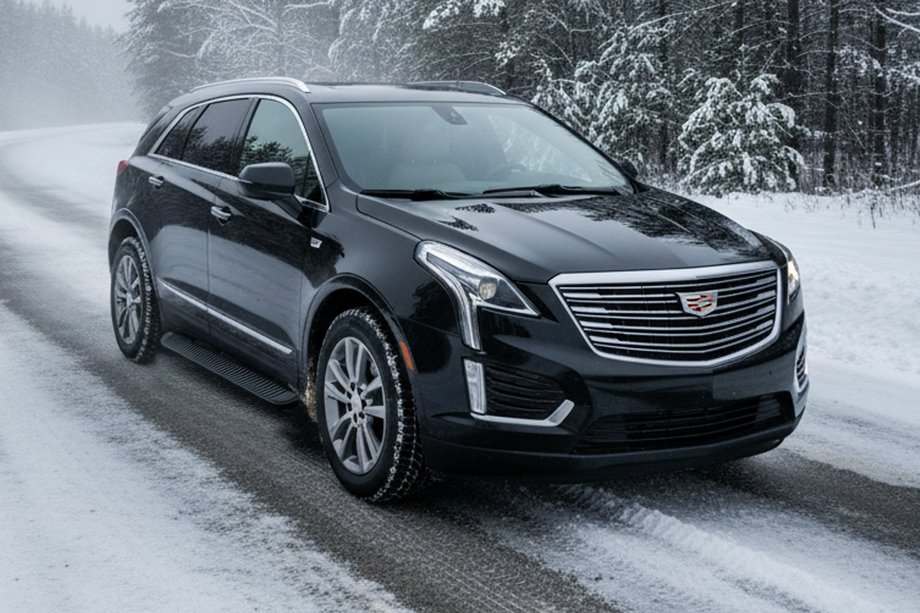 Cadillac XT5 2016– Sidetrin Tayga Black (2 stk., aluminium) Image