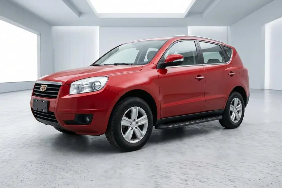 Geely Emgrand X7 2011– Sidetrin Tayga Black (2 stk., aluminium) Image