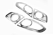 Hyundai Santa Fe 2 2006–2012 Stoplygte-kromcovers (2 stk., plast) foto 3