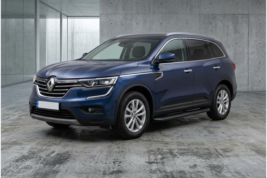 Renault Koleos 2016–2024 Sidetrin Tayga Black (2 stk., aluminium) Image
