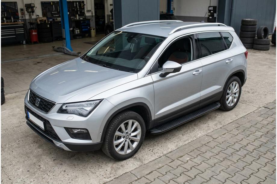 Seat Ateca 2016– Sidetrin Tayga Black (2 stk., aluminium) Image