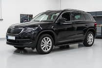 Skoda Kodiaq 2016–2023 Sidetrin Tayga Black (2 stk., aluminium) foto 1
