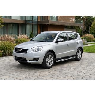 Sidetrin Tayga V2 (2 stk., aluminium) Geely Emgrand X7 2011– foto 1
