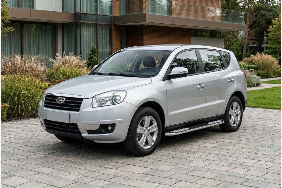 Geely Emgrand X7 2011– Sidetrin Tayga V2 (2 stk., aluminium) Image