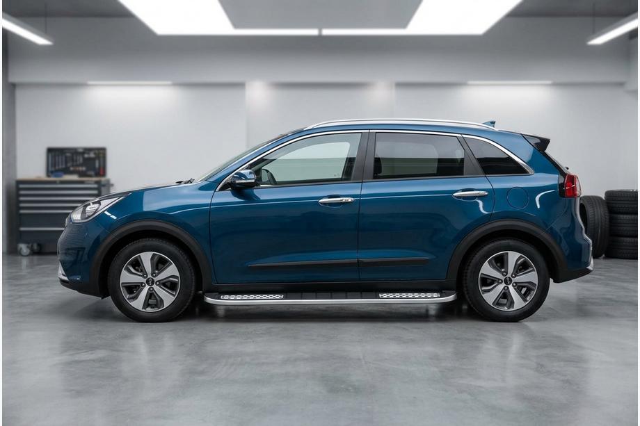 Kia Niro 2016–2021 Sidetrin Tayga V2 (2 stk., aluminium) Image