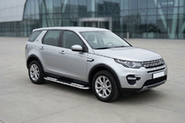 Land Rover Discovery Sport 2014– Sidetrin Tayga V2 (2 stk., aluminium) foto 1