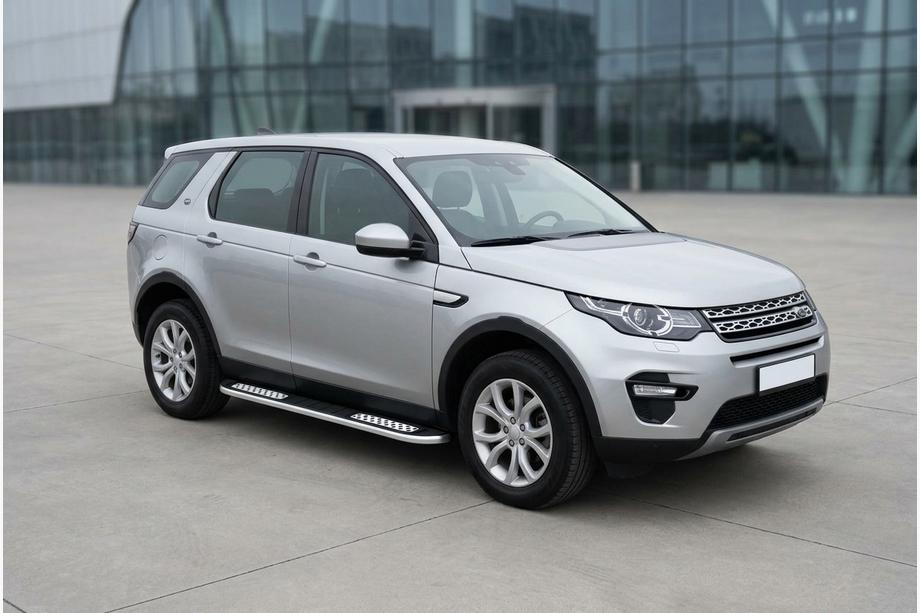 Land Rover Discovery Sport 2014– Sidetrin Tayga V2 (2 stk., aluminium) Image