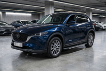 Mazda CX-5 2017–2025 Sideskørter Bosphore Grey (2 stk., aluminium) foto 1