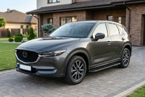Mazda CX-5 2017–2025 Sidetrin Bosphore Black (2 stk., aluminium) foto 1