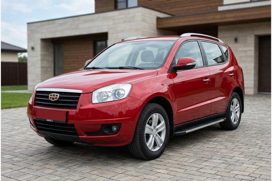 Geely Emgrand X7 2011– Duru sidetrin (2 stk., aluminium) Image