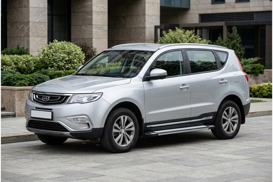 Geely Emgrand X7 2011– Rainbow sidetrin (2 stk., aluminium) Image