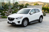Mazda CX-5 2017–2025 Rainbow sidetrin (2 stk., aluminium) foto 1