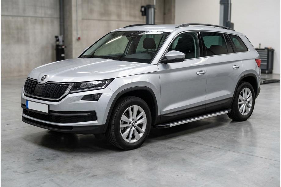 Skoda Kodiaq 2016–2023 Sidetrin Maya V1 (2 stk., aluminium) Image