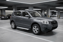 Geely Emgrand X7 2011– Sidetrin Maya V2 (2 stk., aluminium) foto 1
