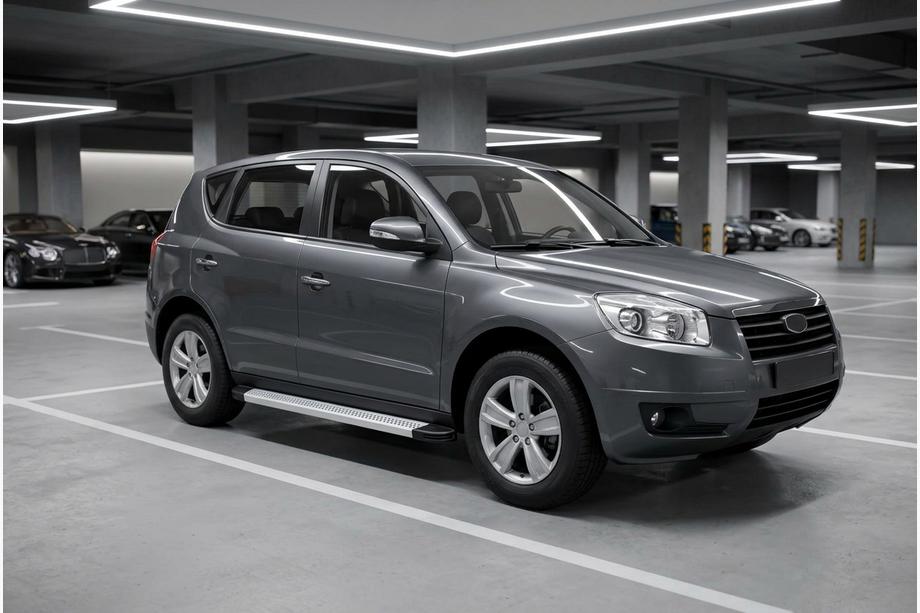 Geely Emgrand X7 2011– Sidetrin Maya V2 (2 stk., aluminium) Image