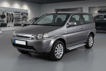 Honda HR-V 1998–2006 Sidetrin Maya V2 (2 stk., aluminium) foto 1