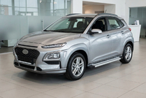 Hyundai Kona 2017–2023 Sidetrin Maya V2 (2 stk., aluminium) foto 1
