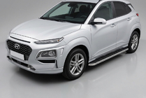 Hyundai Kona 2017–2023 Sidestrin Maydos V1 (2 stk., aluminium) foto 1