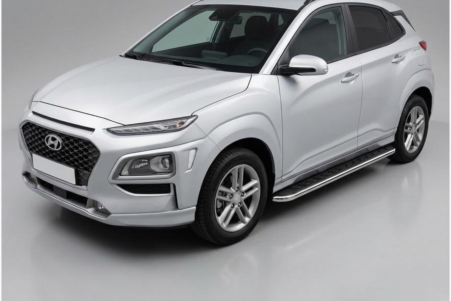 Hyundai Kona 2017–2023 Sidestrin Maydos V1 (2 stk., aluminium) Image