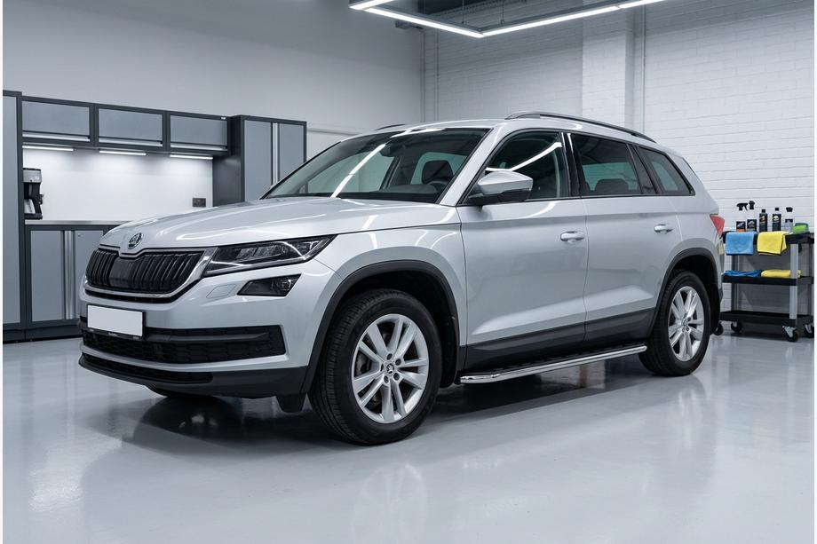 Skoda Kodiaq 2016–2023 Sidestrin Maydos V1 (2 stk., aluminium) Image